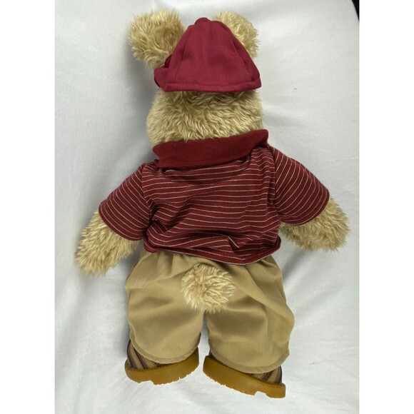 VTG Build-A-Bear Talking Curly Bunny Plush Straight Ears Golfer Outfit RARE - Picture 11 of 16